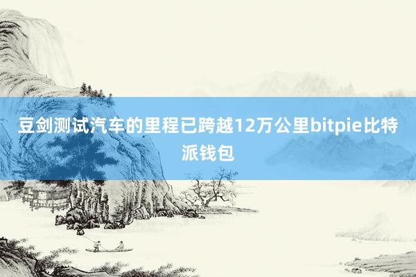 豆剑测试汽车的里程已跨越12万公里bitpie比特派钱包