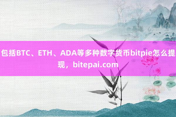 包括BTC、ETH、ADA等多种数字货币bitpie怎么提现，bitepai.com