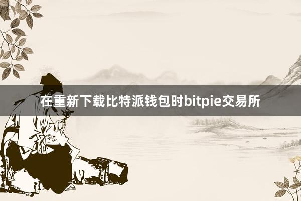 在重新下载比特派钱包时bitpie交易所