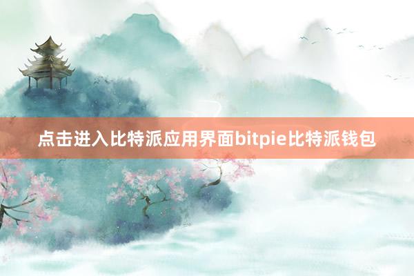 点击进入比特派应用界面bitpie比特派钱包