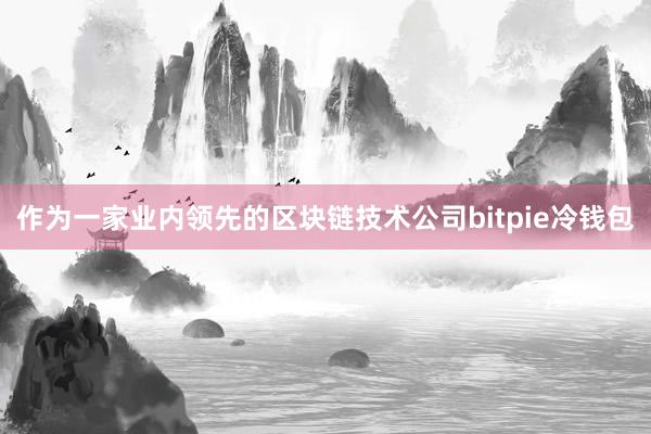 作为一家业内领先的区块链技术公司bitpie冷钱包