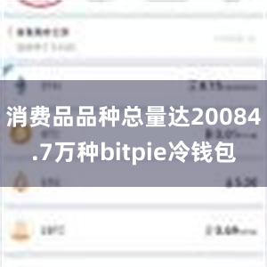 消费品品种总量达20084.7万种bitpie冷钱包